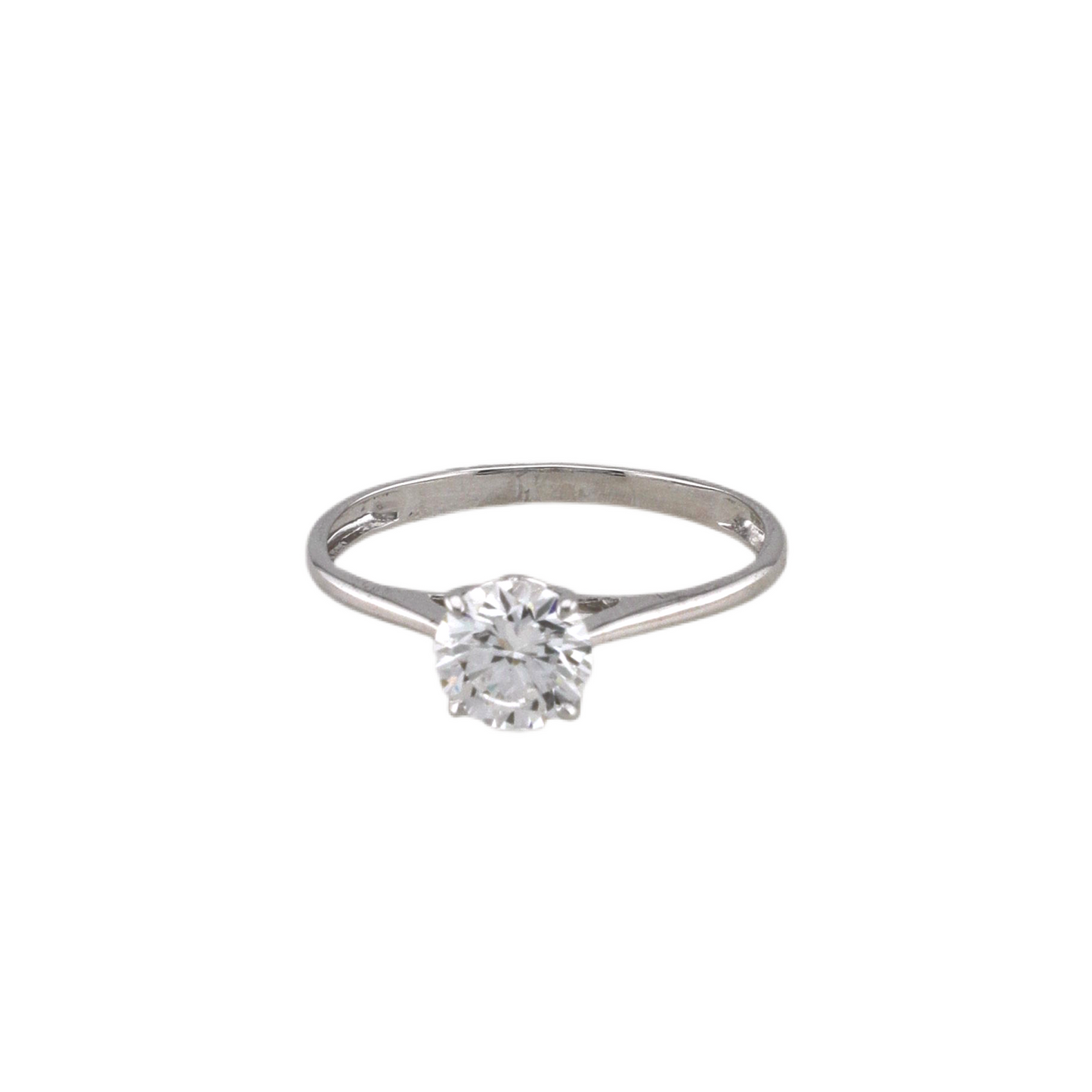 Round Cut Diamond Ring
