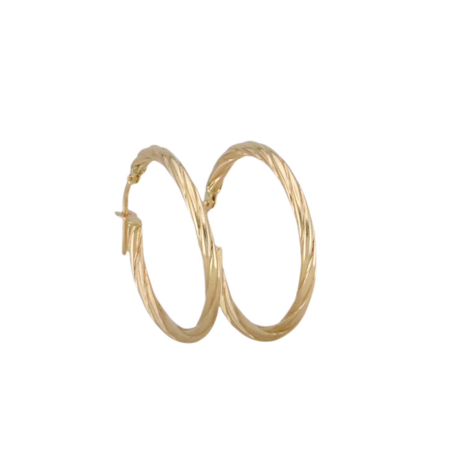 Twisted Hoops Earrings