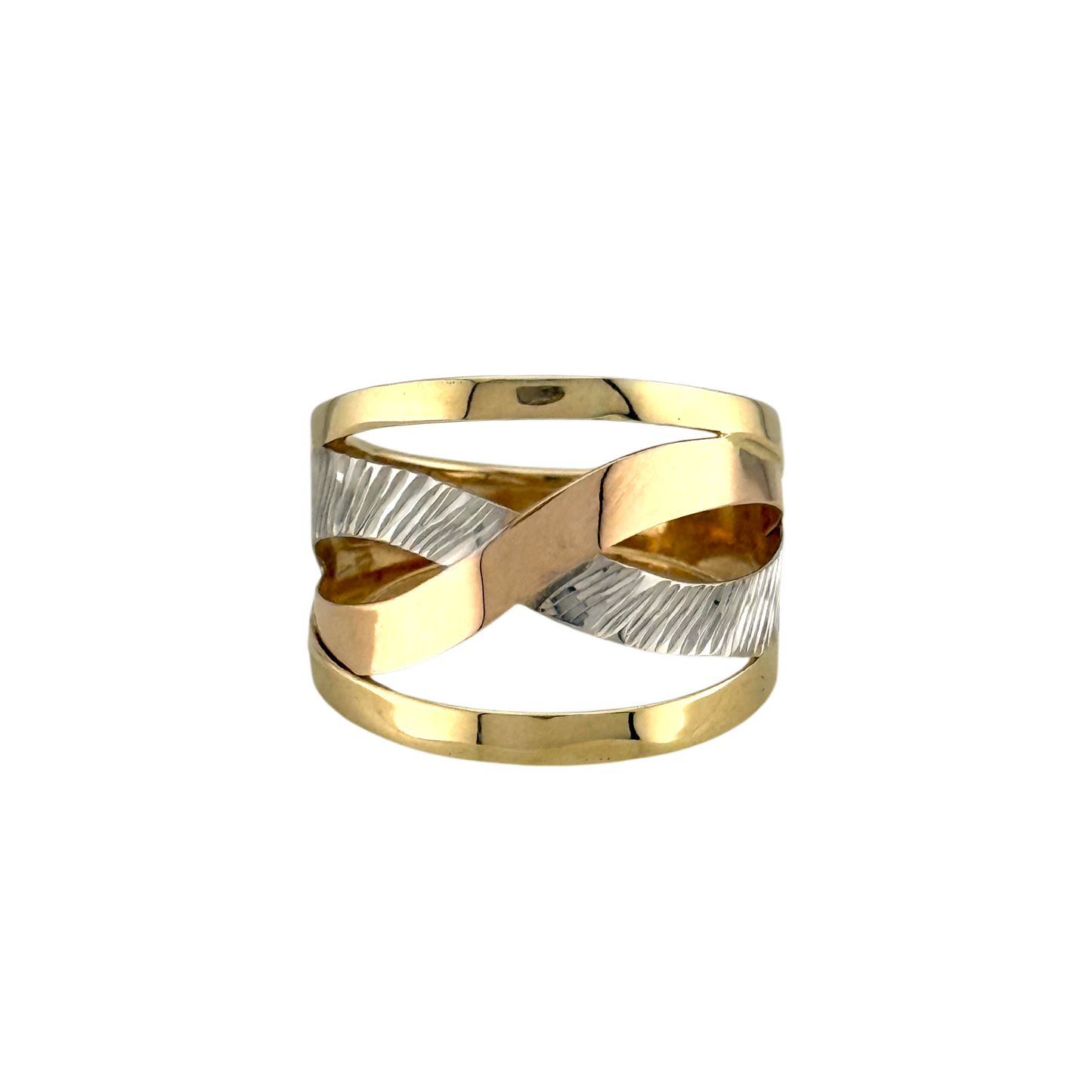 Fancy Three Colors Ring