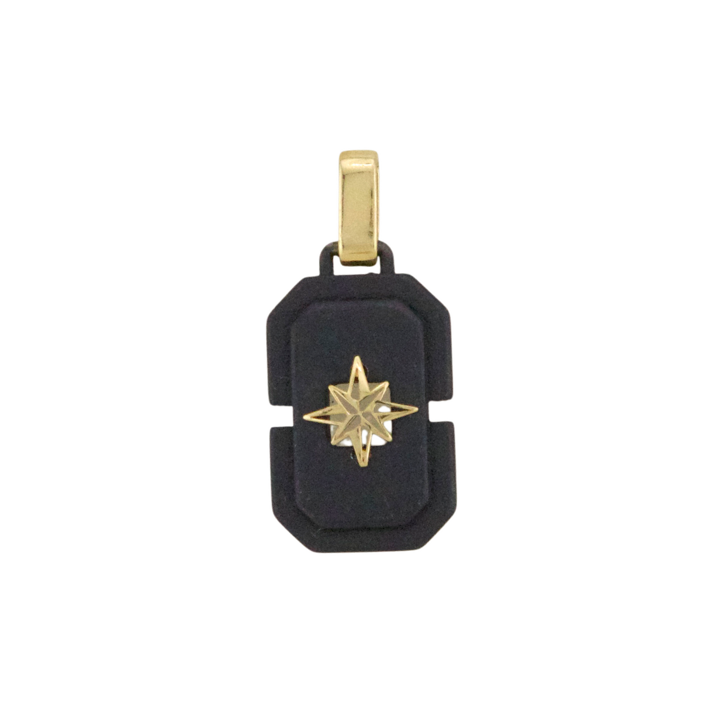 Black North Star Pendant