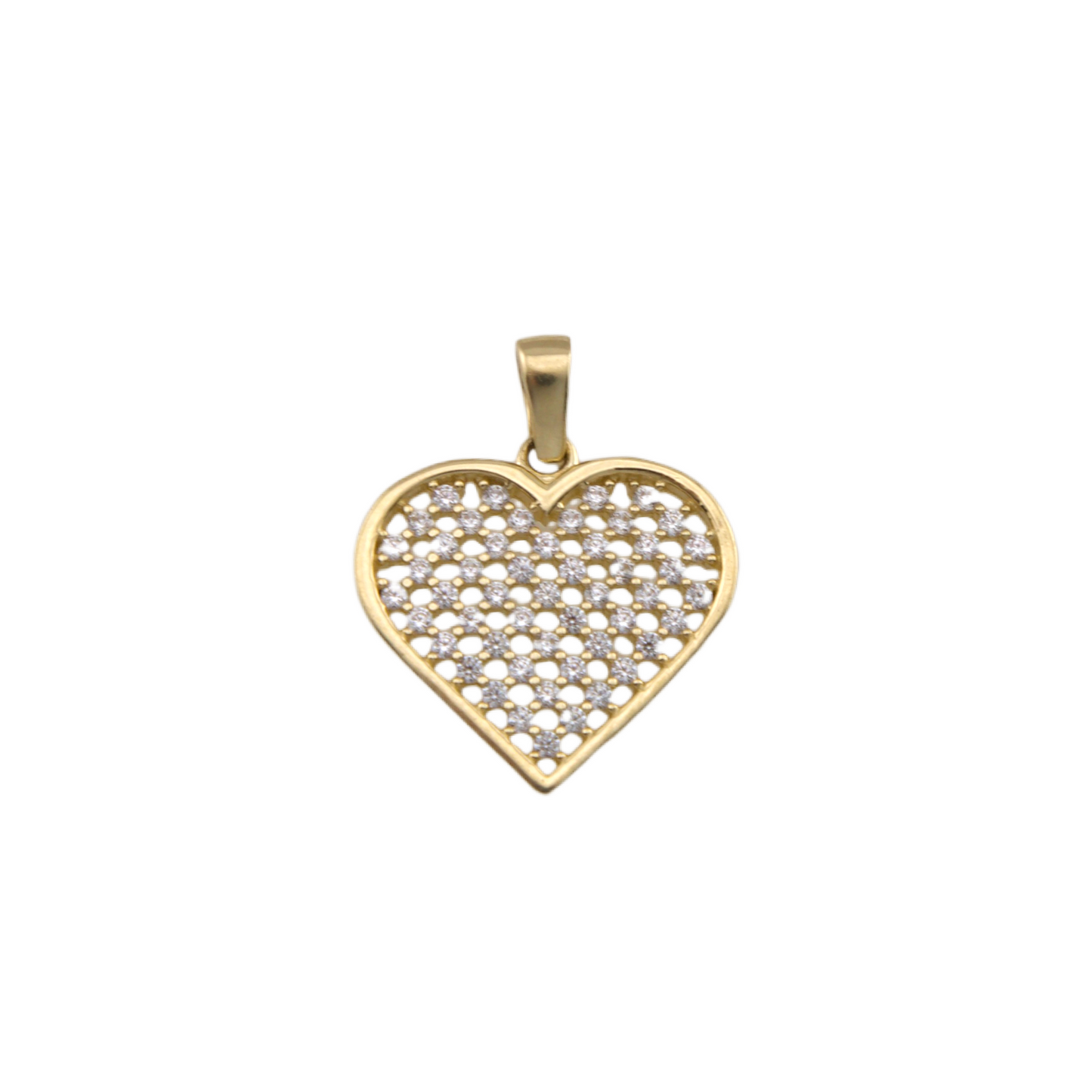 Zirconia Heart Pendant