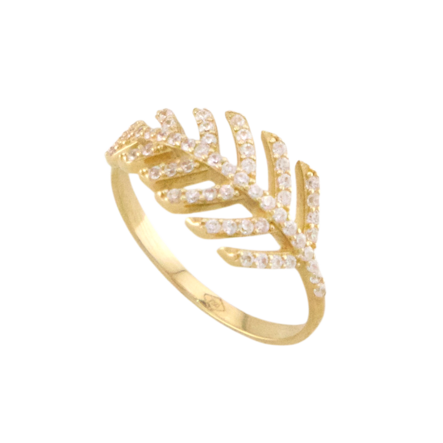Palm Zirconia Ring