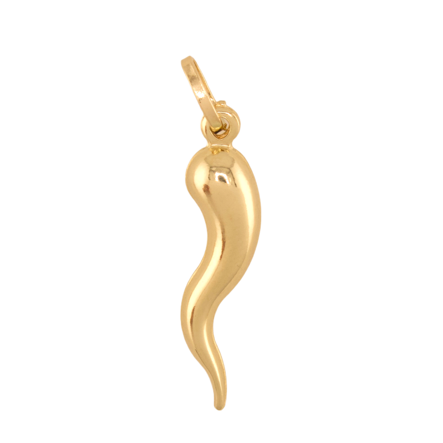 Gold Horn Pendant