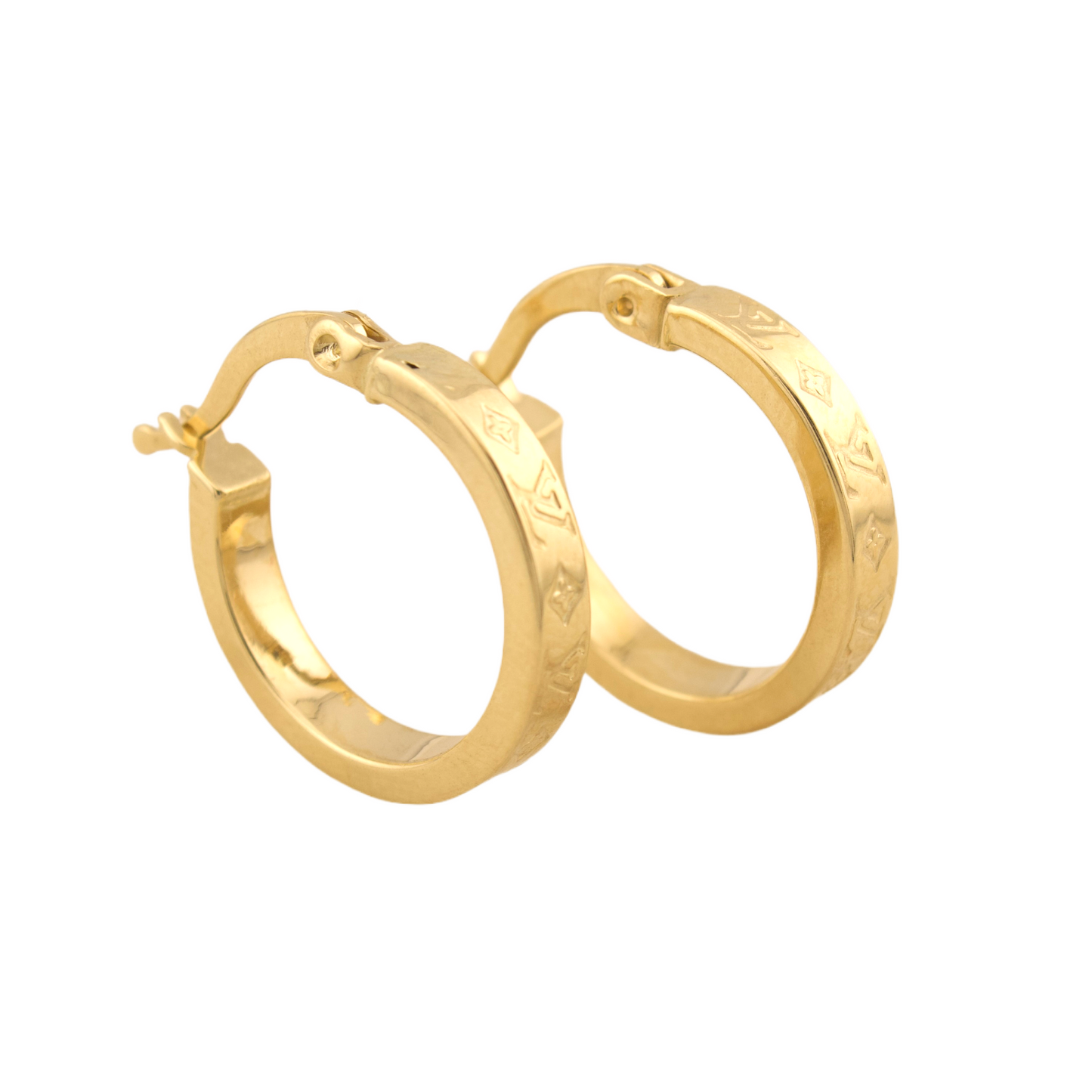 Fancy Hoops Earrings