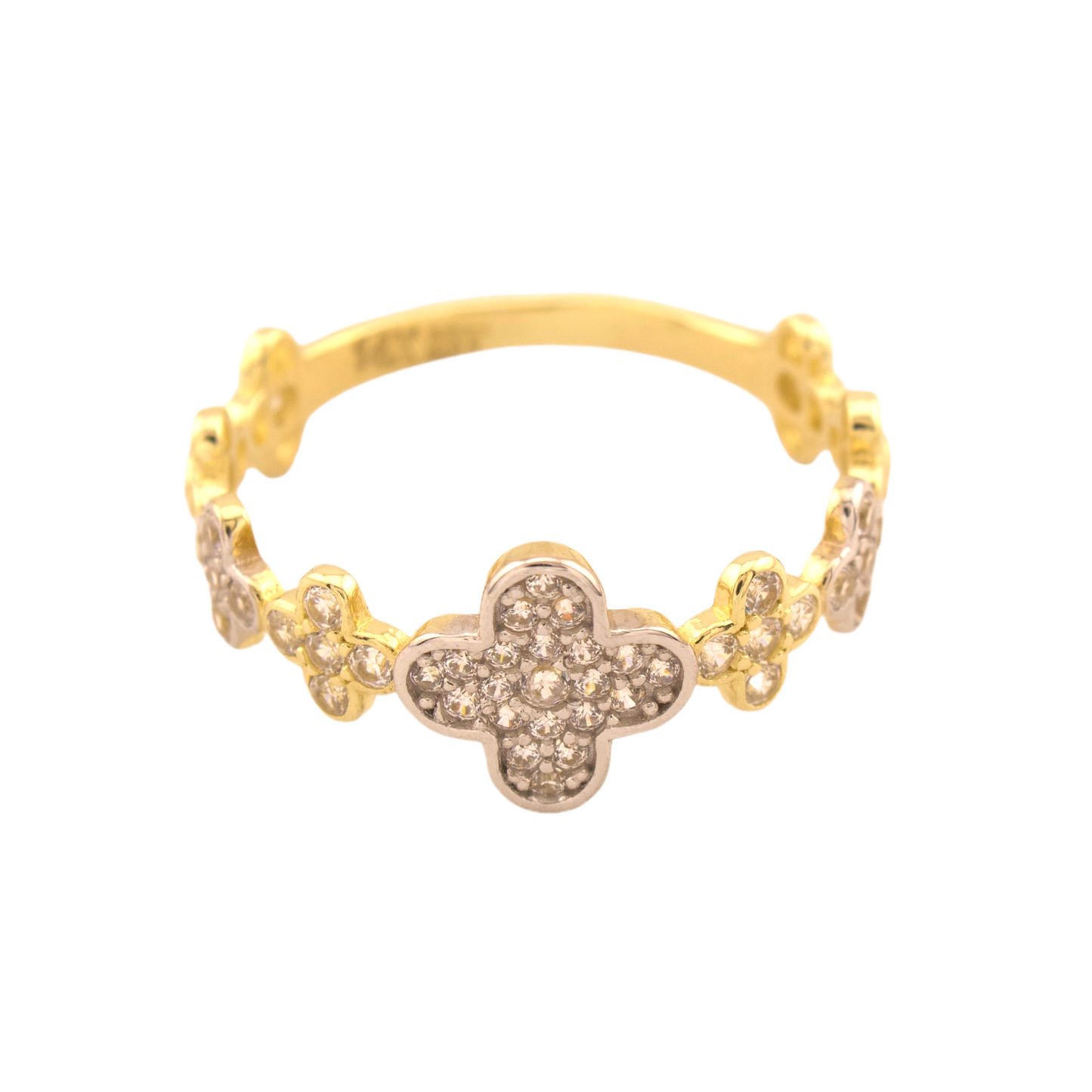 Figure Zirconia Ring