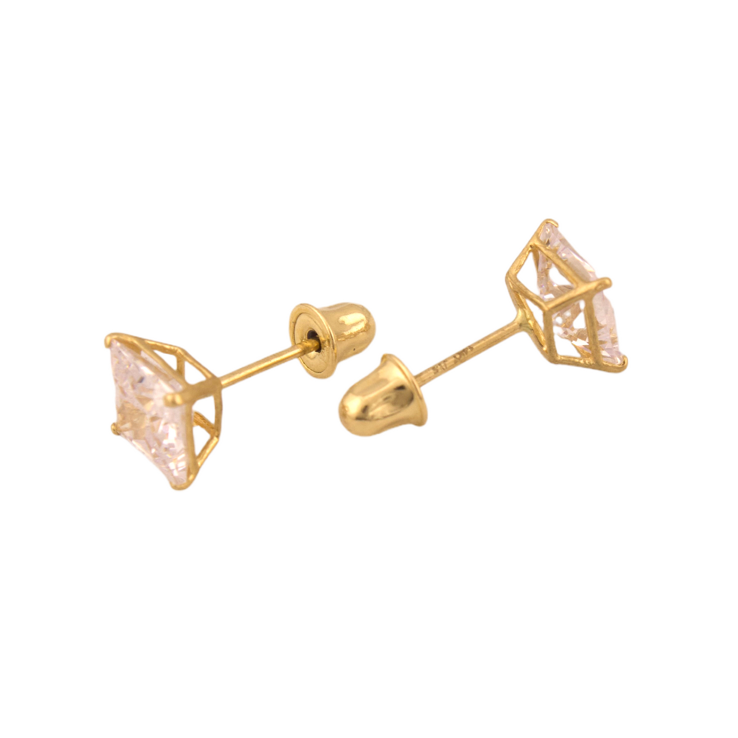 Square Stud Earrings