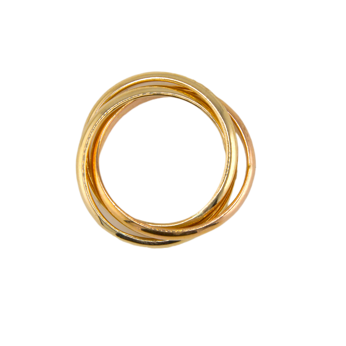 Twisted Two Colors Ring