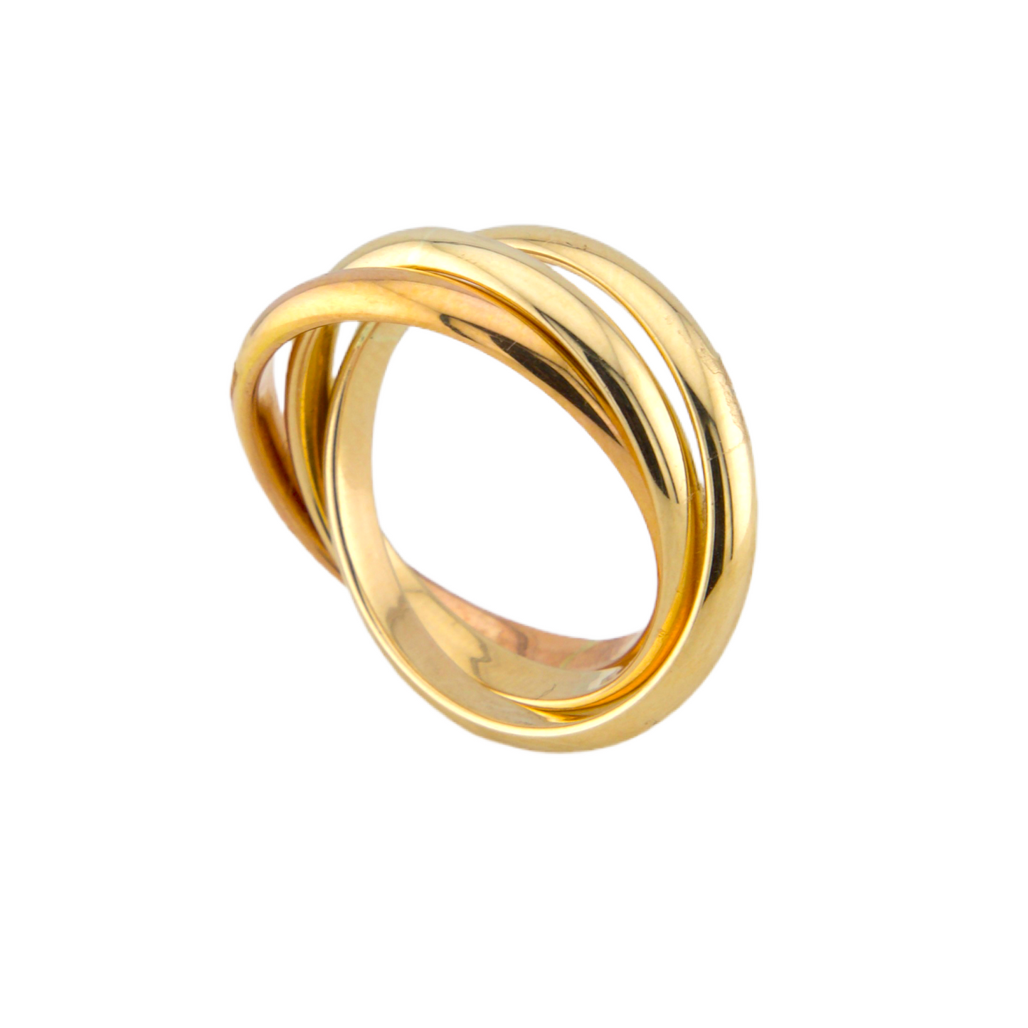 Twisted Two Colors Ring