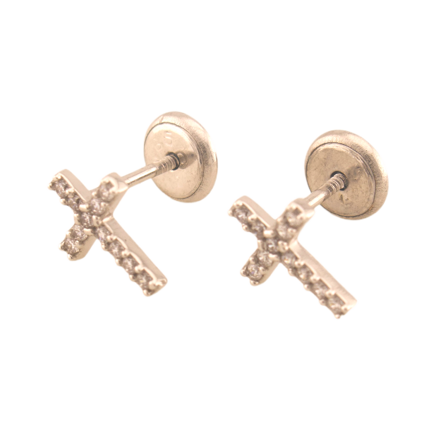 Cross Stud Earrings