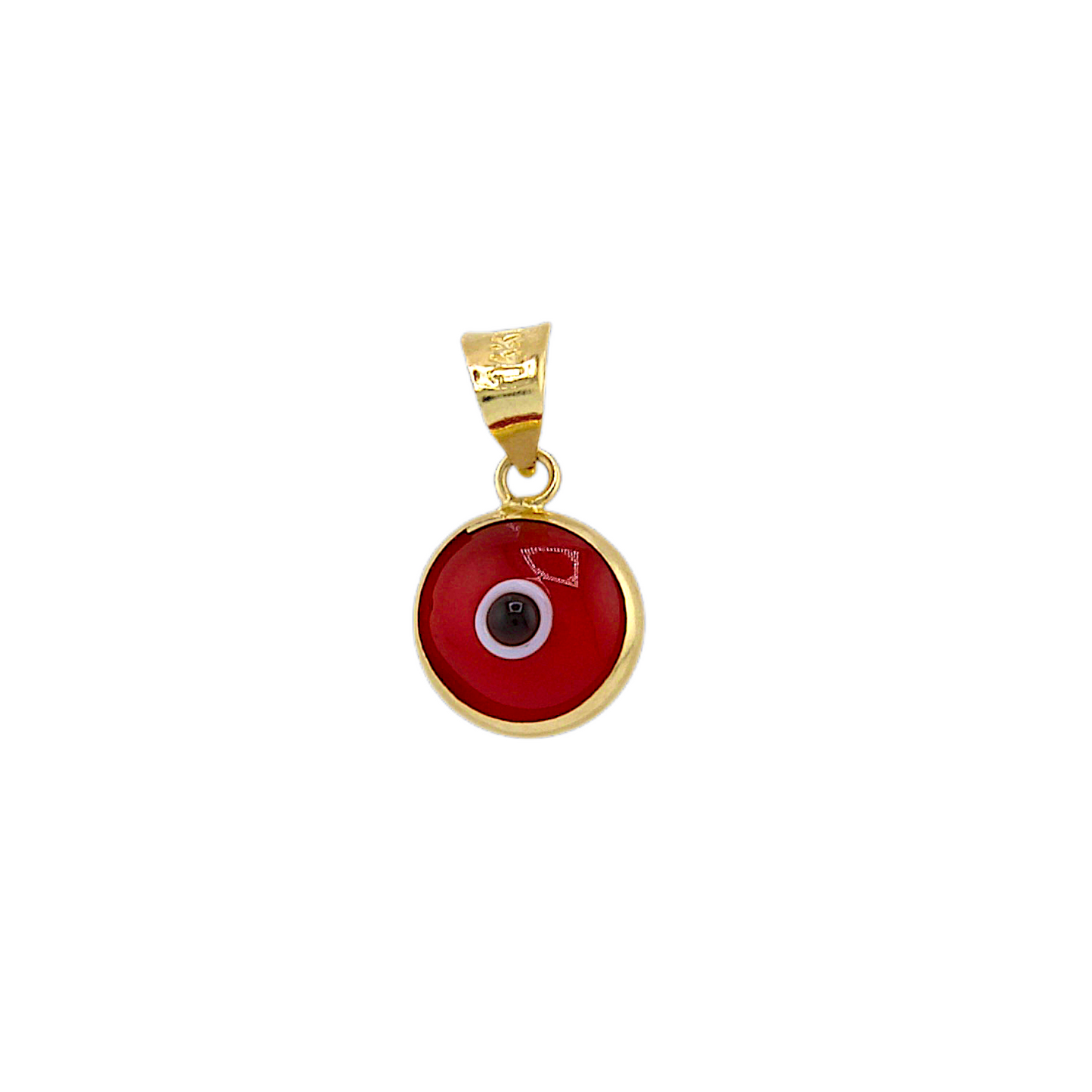 Red Turkish Eye Pendant