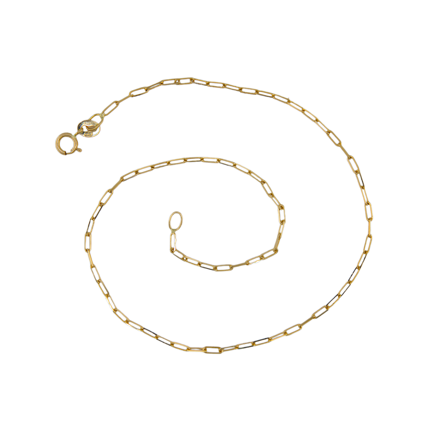 Paper Clip Anklet
