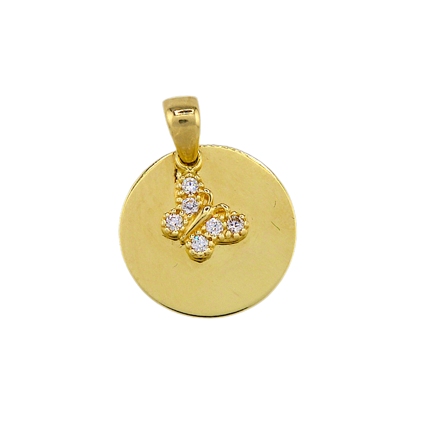 Arete de diamante circular