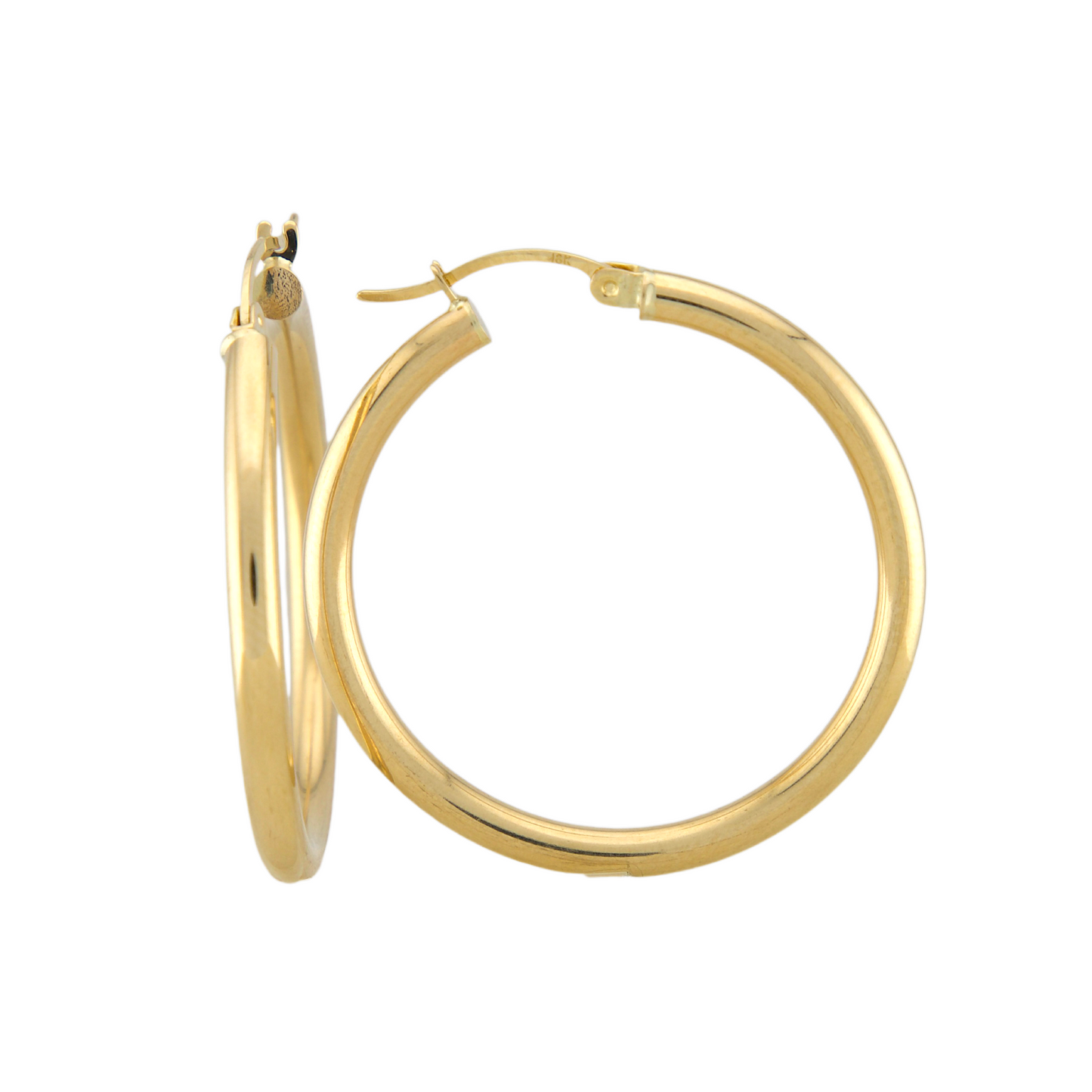 Plain Hoops Earrings
