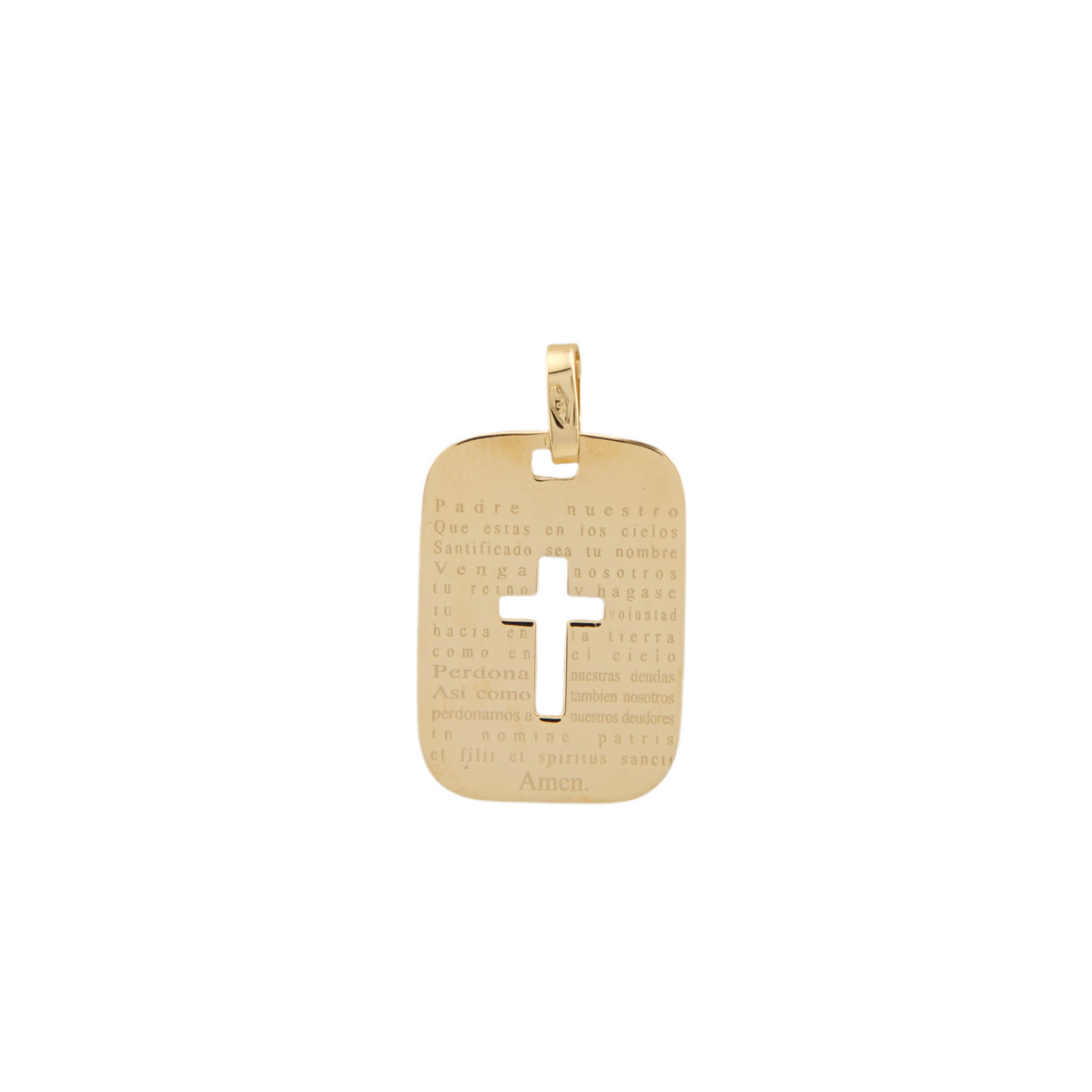Cross Tag Pendant
