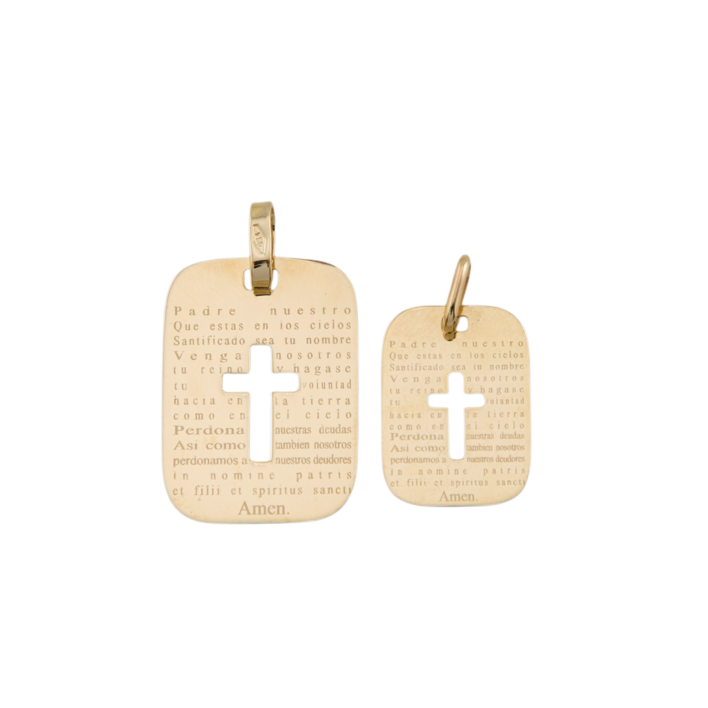 Cross Tag Pendant