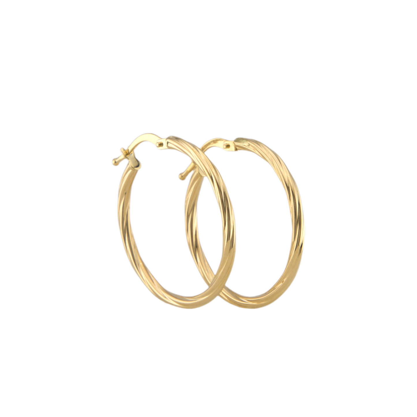 Twisted Hoops Earrings