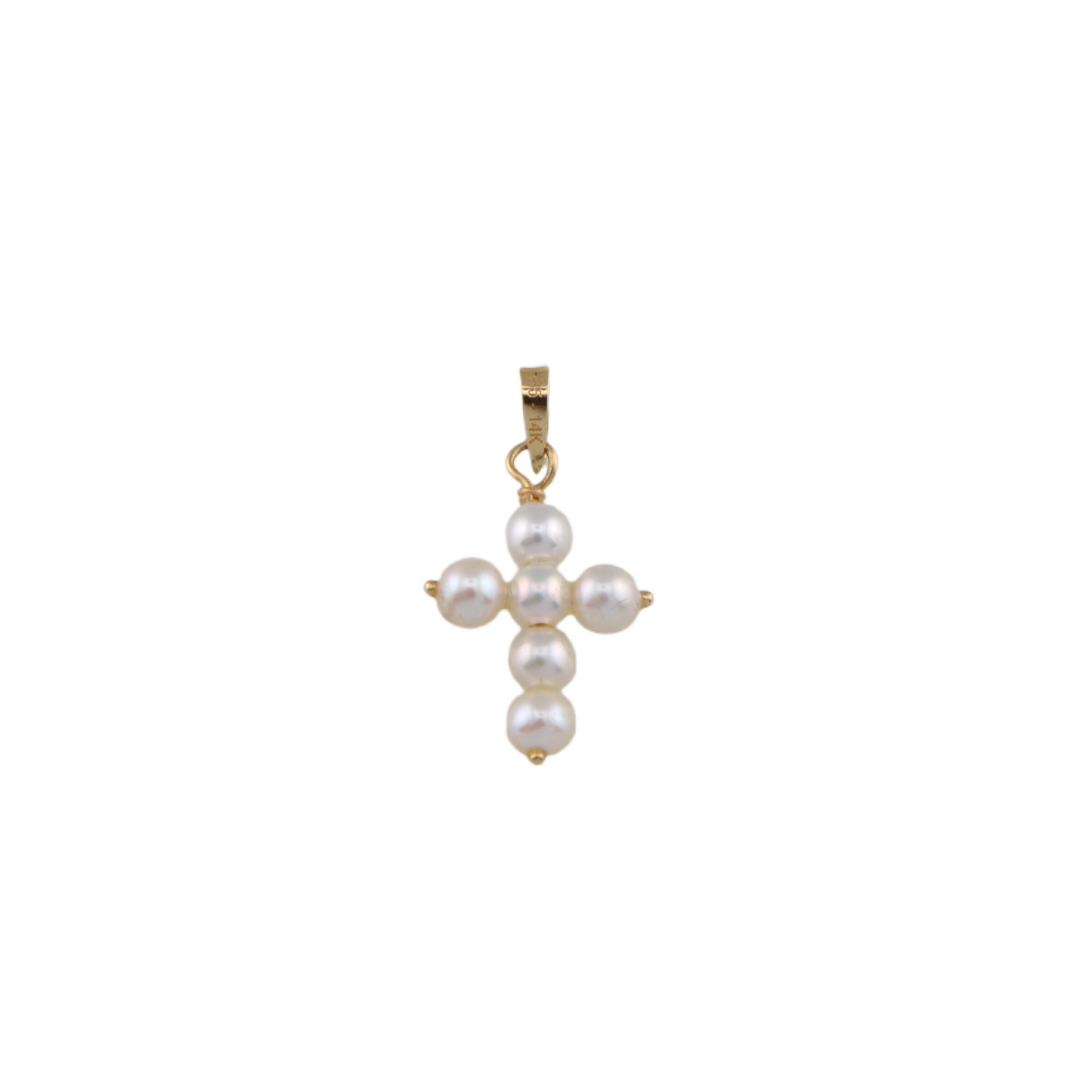 Pearl Cross Pendant