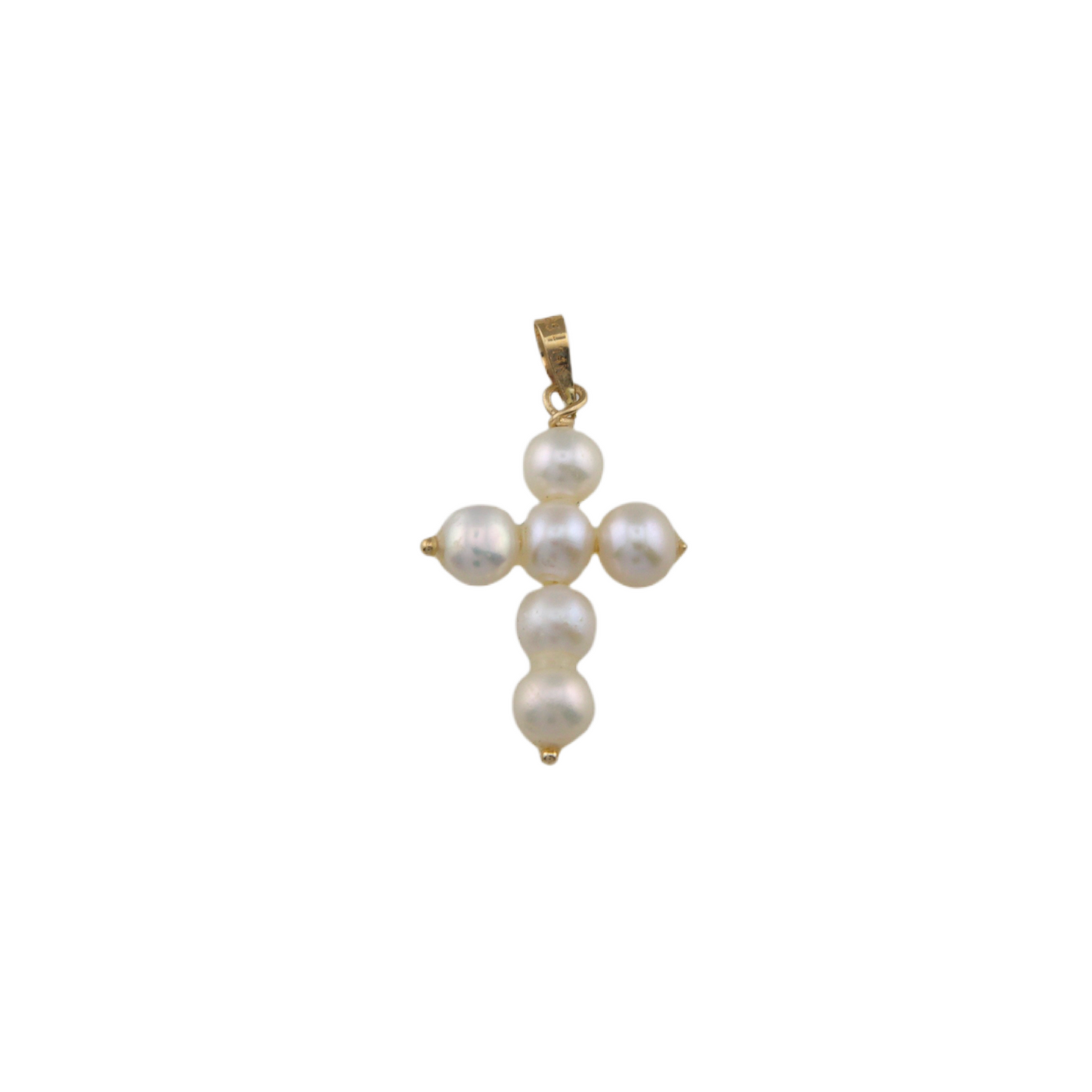 Pearl Cross Pendant