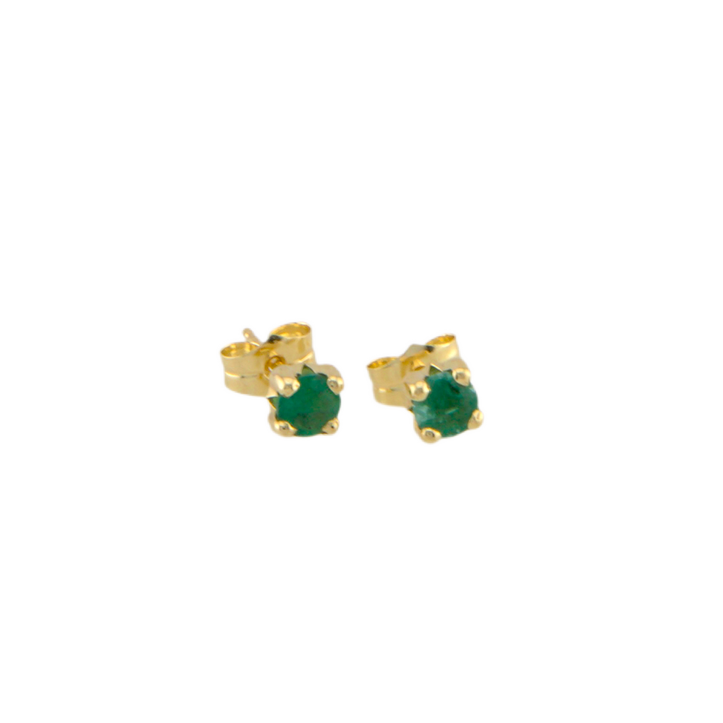 Emerald Stud Earrings