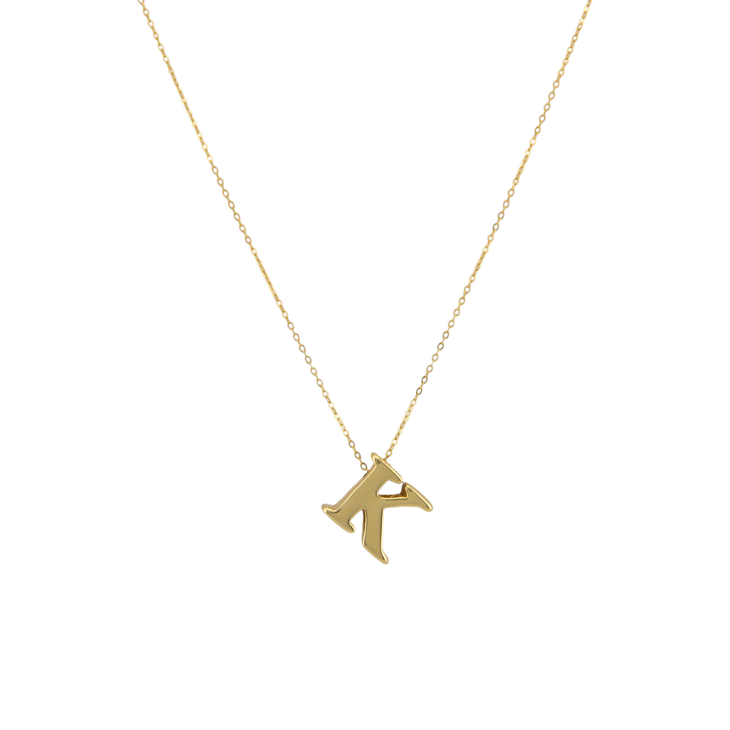 Initials Letter Necklace
