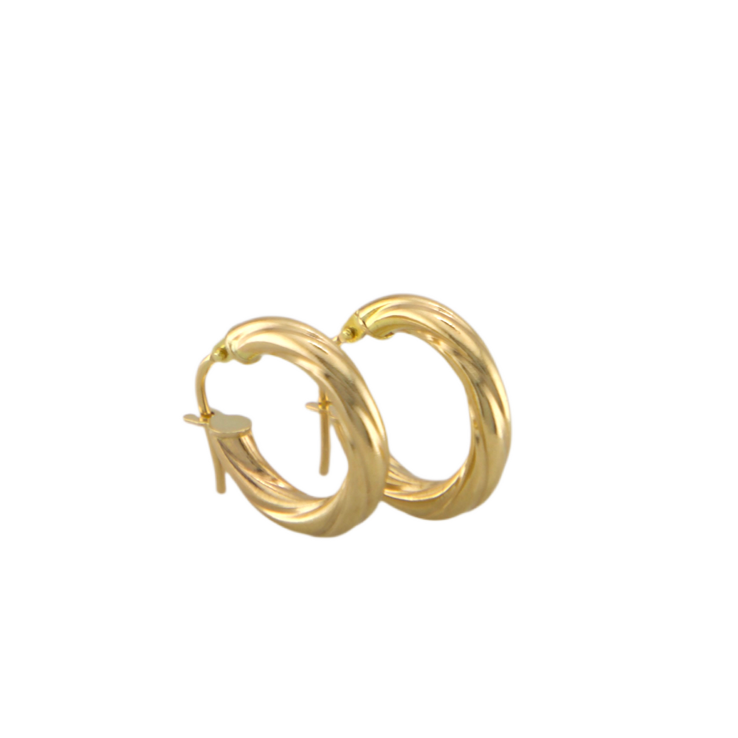 Twisted Hoops Earrings