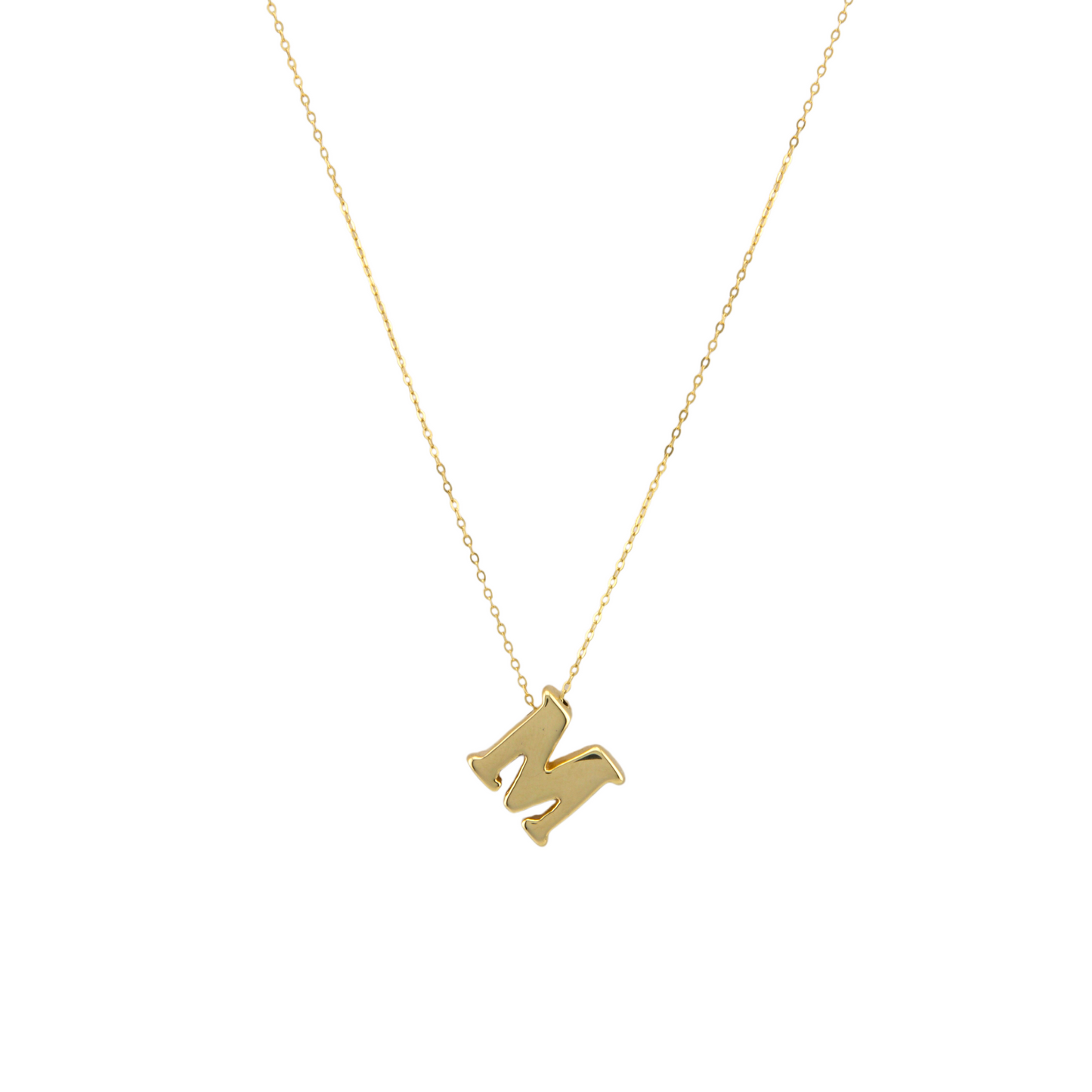 Initials Letter Necklace
