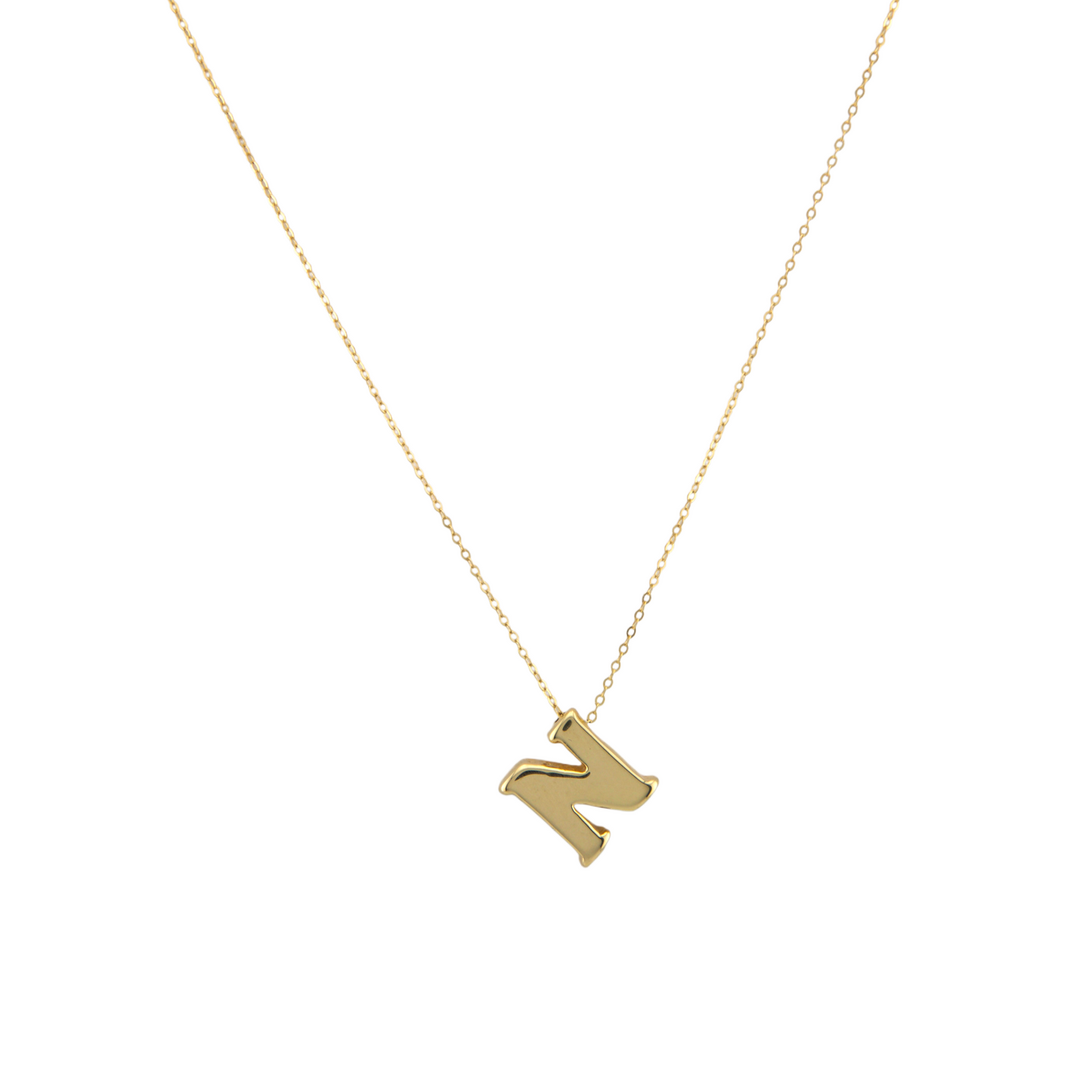 Initials Letter Necklace