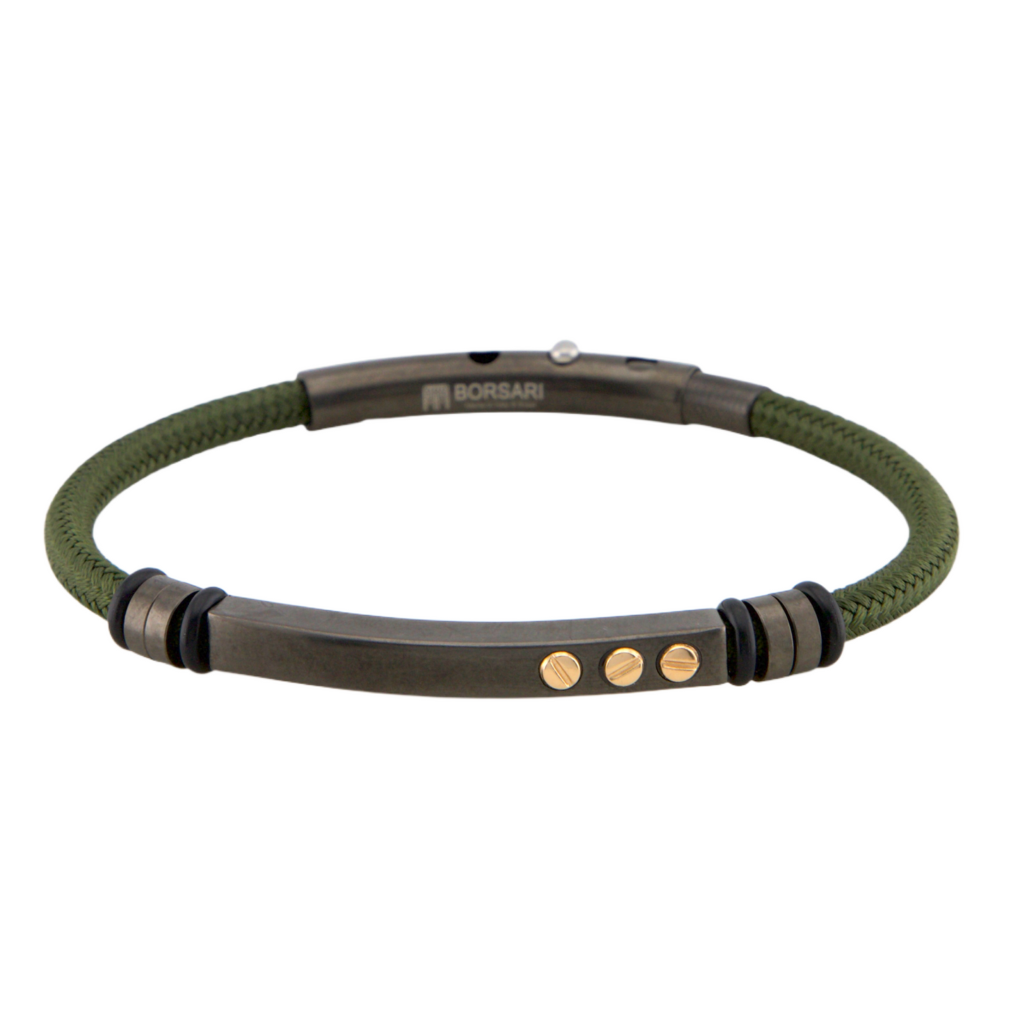 Stainless Steel & Gold Bracelet