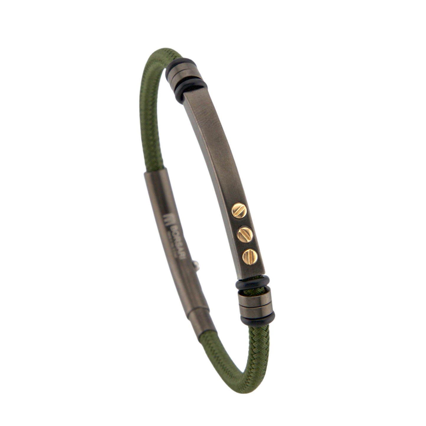 Stainless Steel & Gold Bracelet