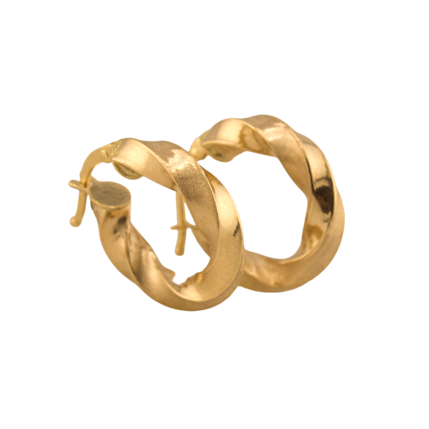 Twisted Hoops Earrings