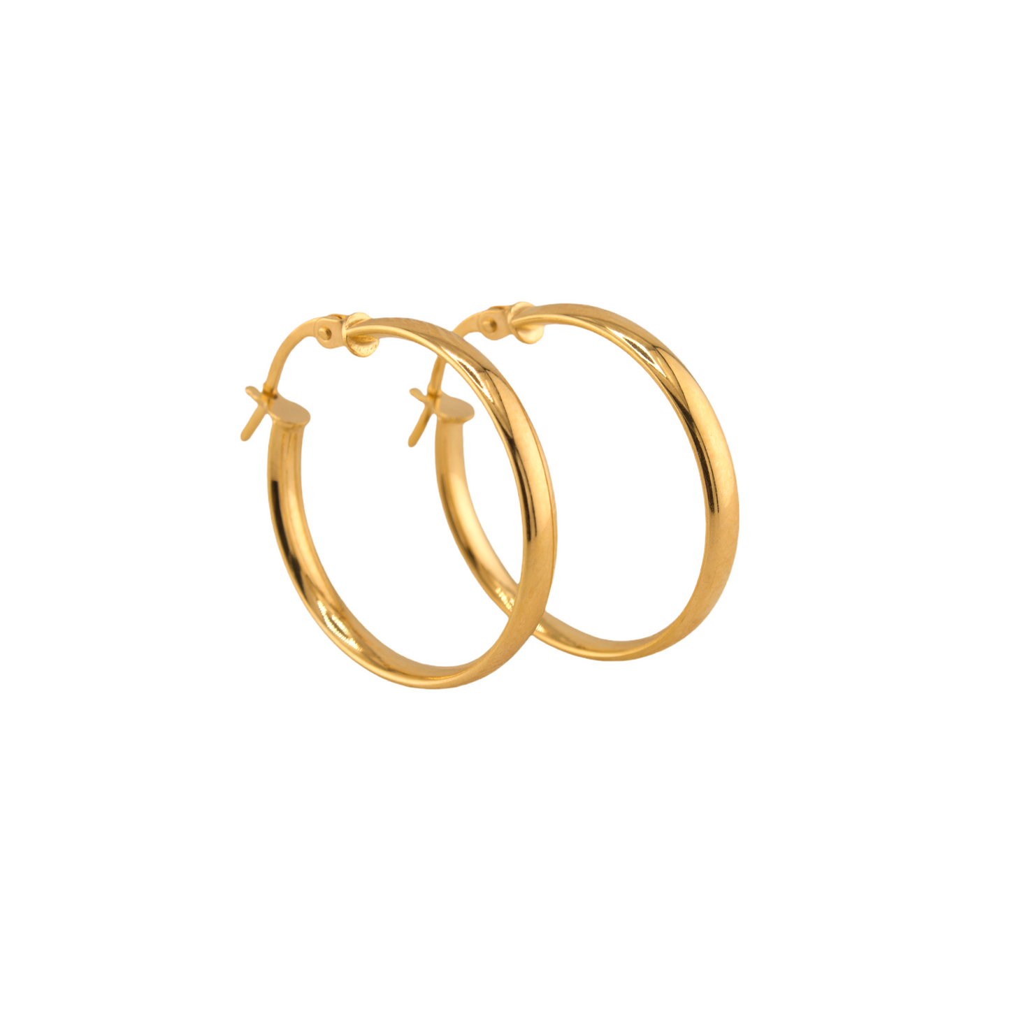 Plain Hoops Earrings