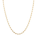 Mariner Link Chain 18K Italian Gold Size 40in x 4 mm Weight 9.4G
