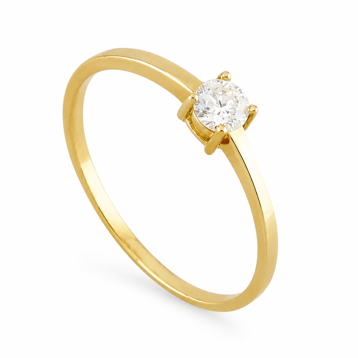 Lab Diamond Ring