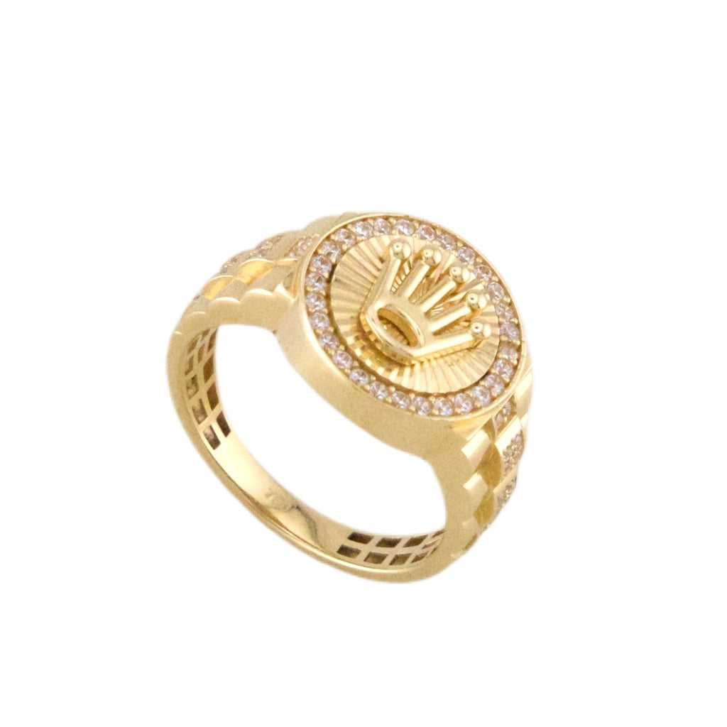 Crown Zirconia Ring