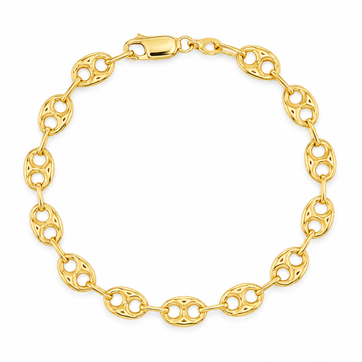 Mariner Link Bracelet 14k