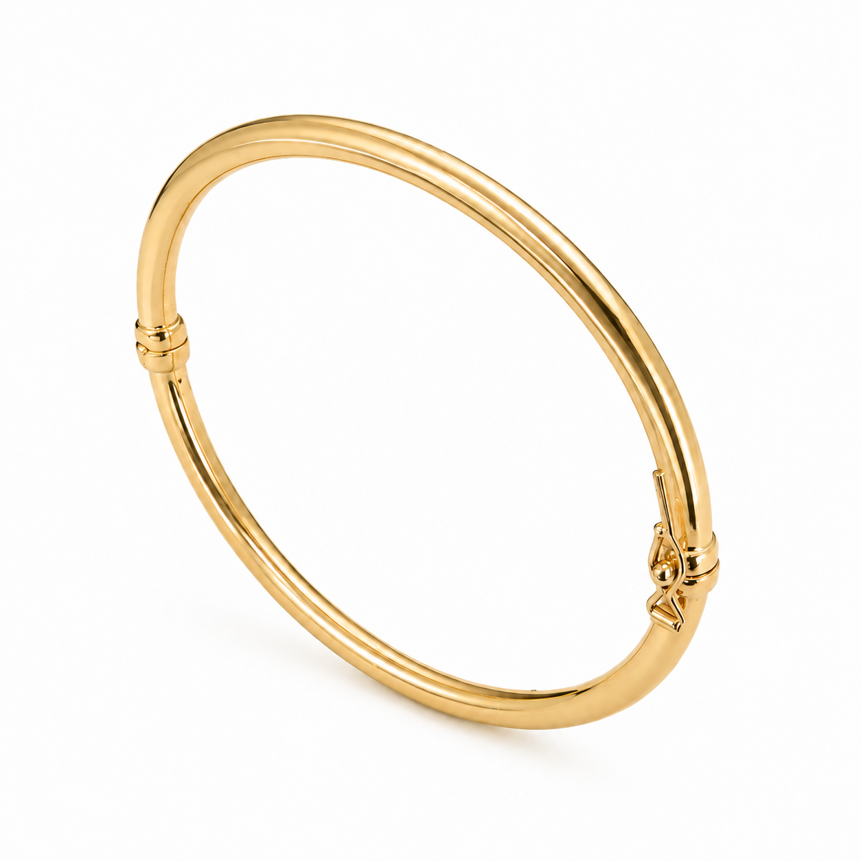 Plain Gold Bangle