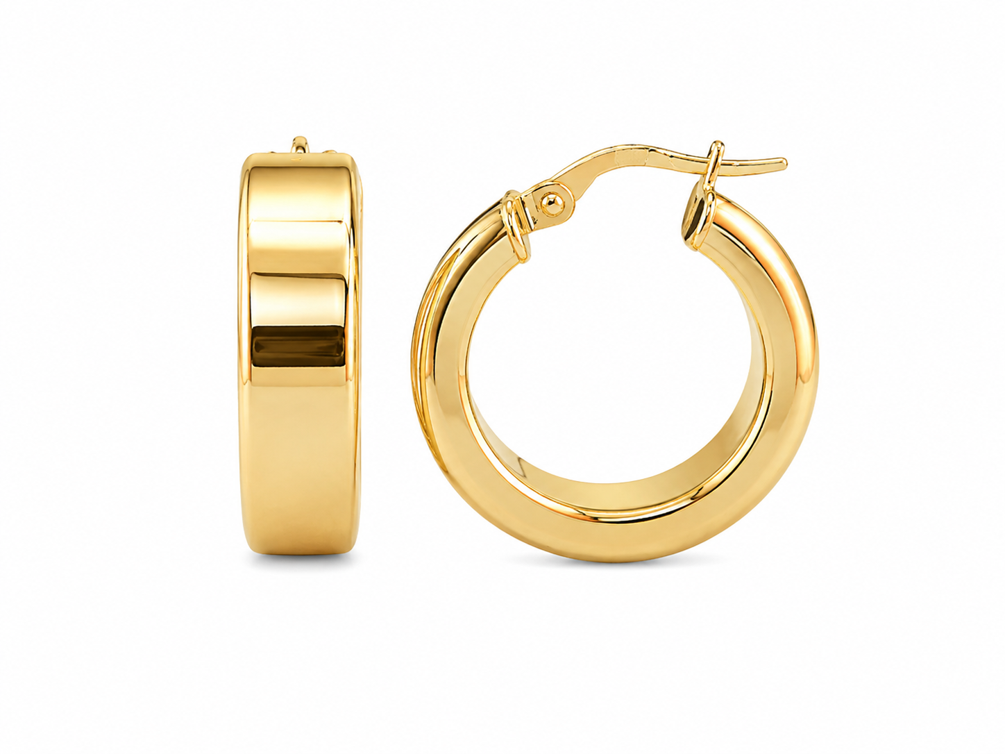 Plain Hoops Earrings