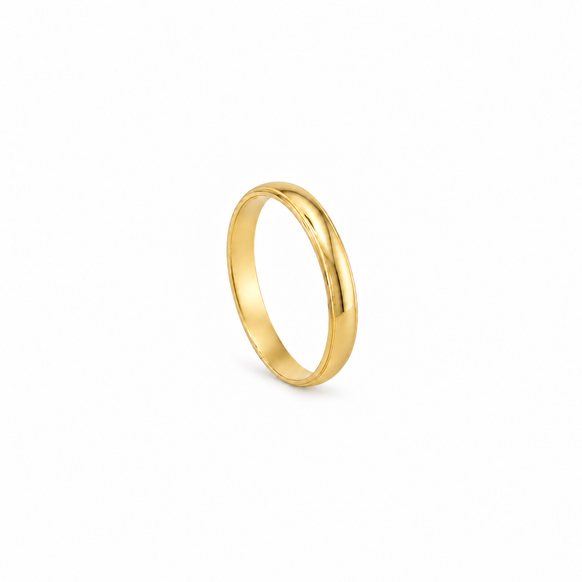 Plain Wedding Band 18k