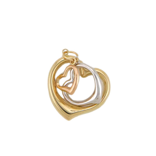 Three Colors Hearts Pendant