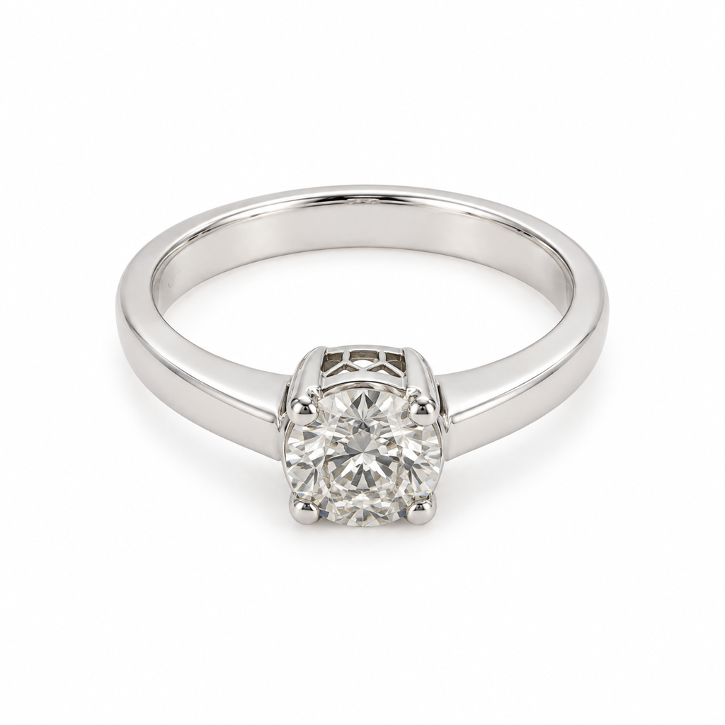 Diamond Rounded Ring 18K