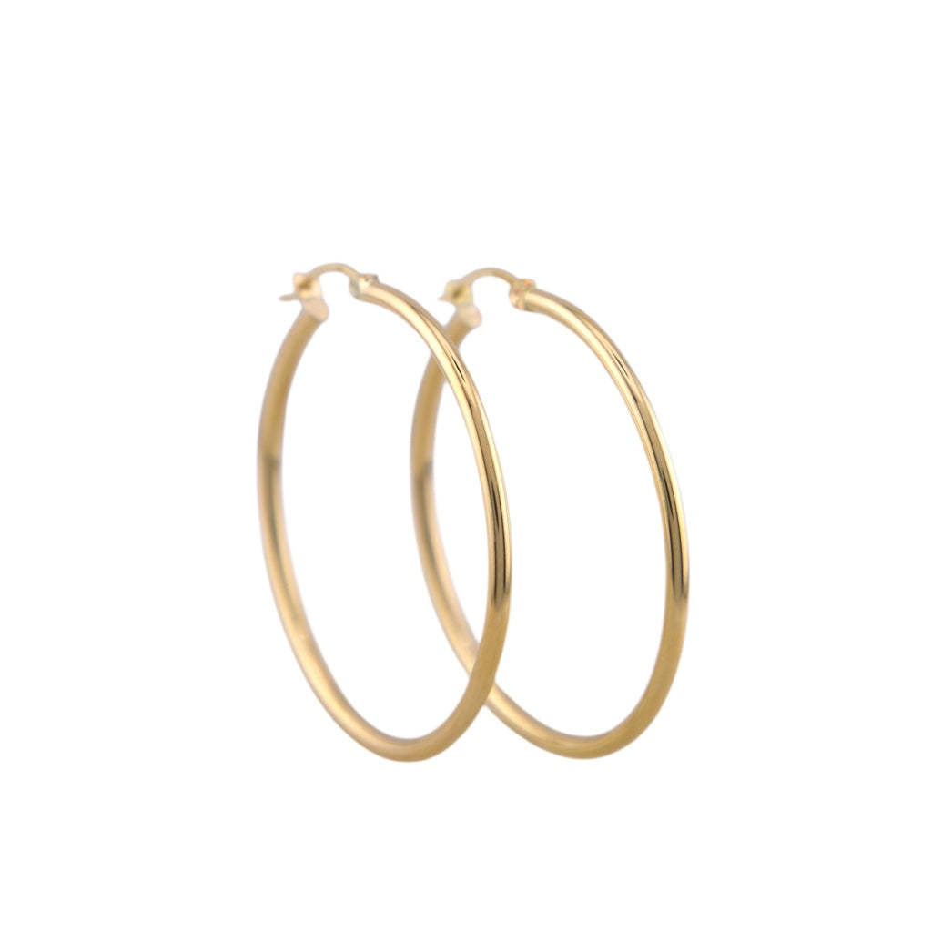 Plain Hoops Earrings