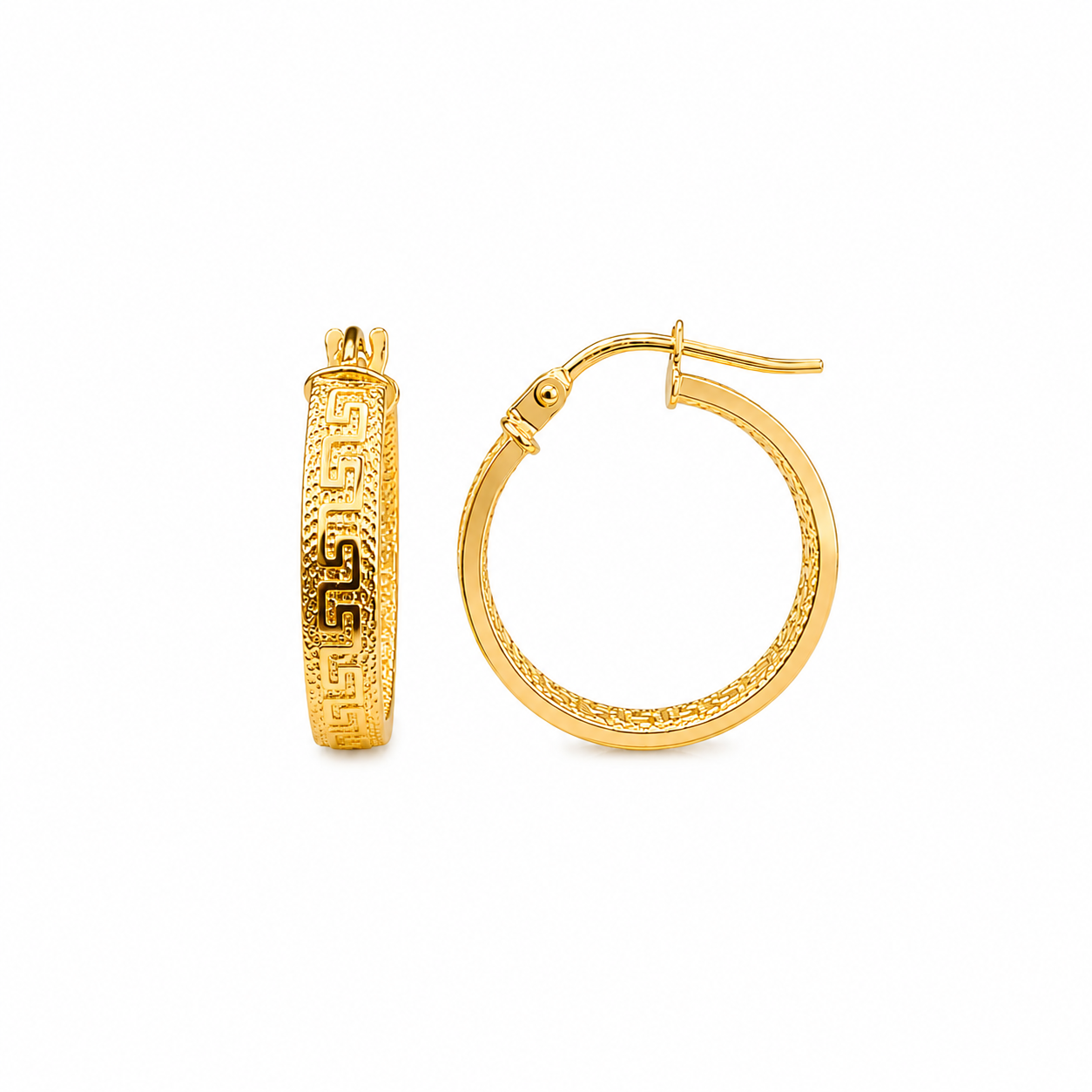 Fancy Hoops Earrings