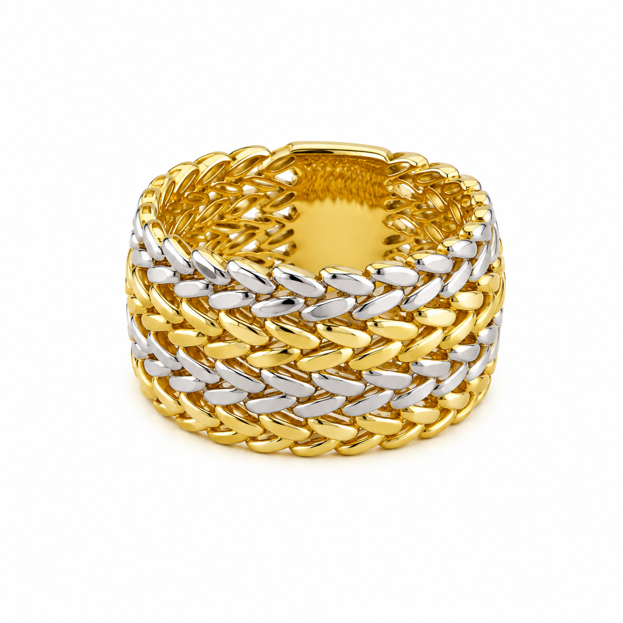 Bicolor Big Ring