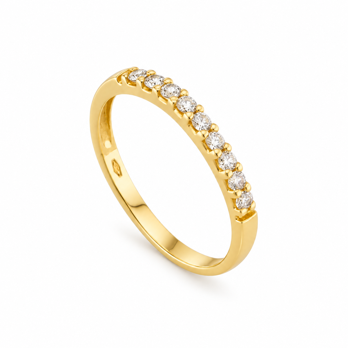 Zirconia Band 18k
