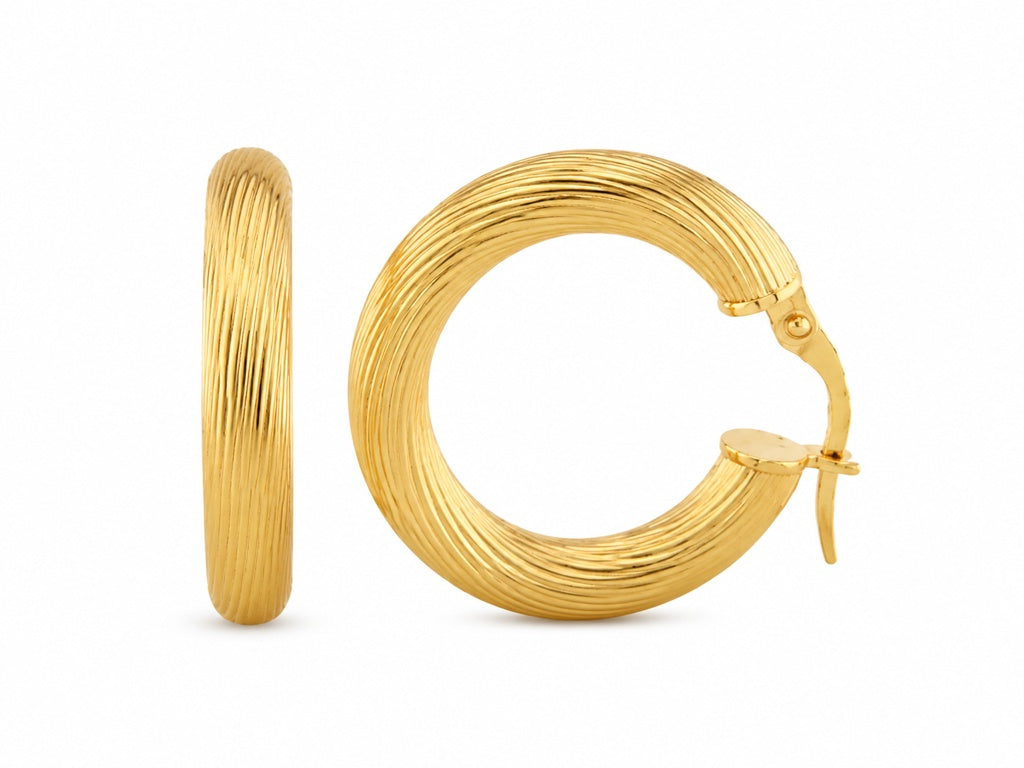 Fancy Hoops Earrings