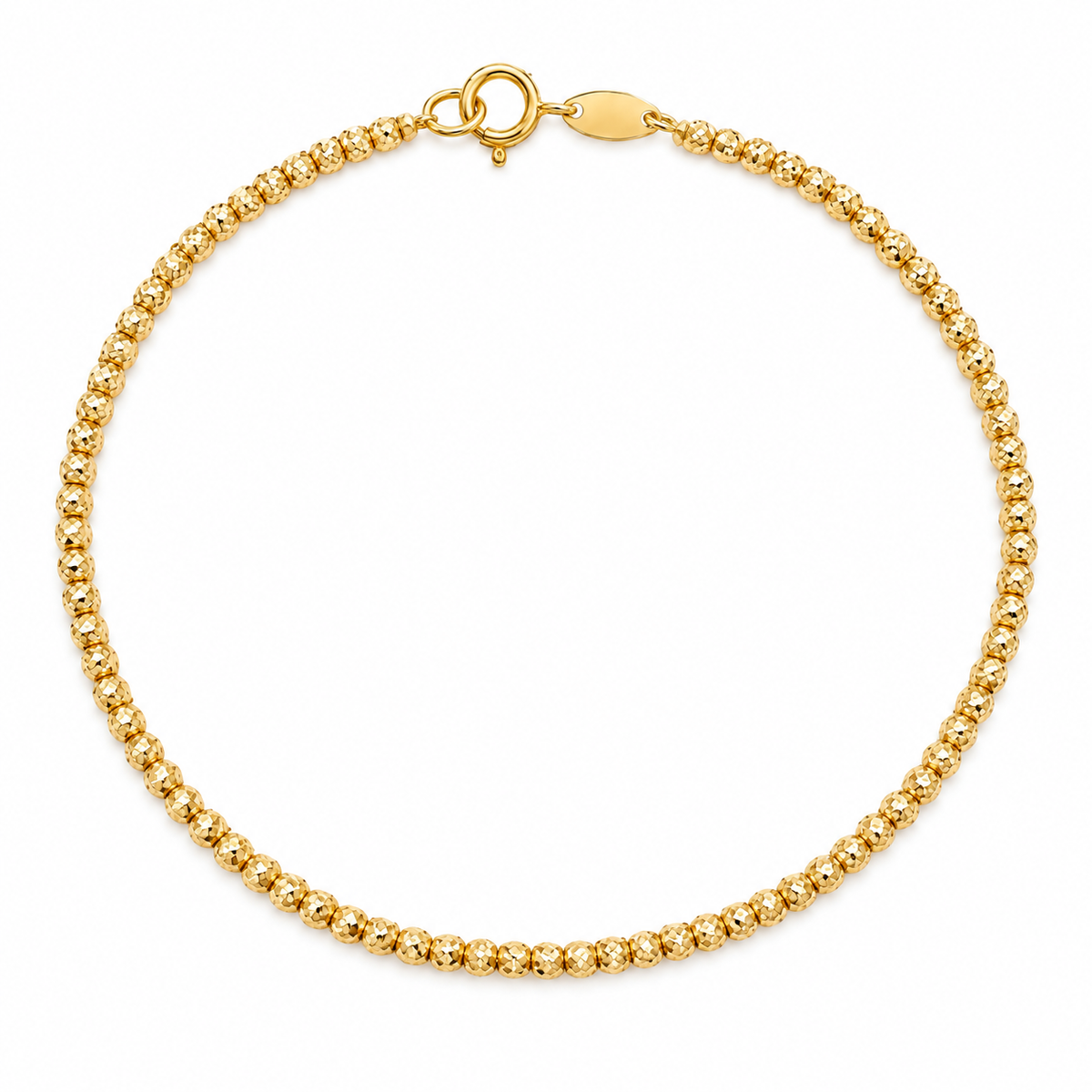 Diamond Cut Balls Bracelet