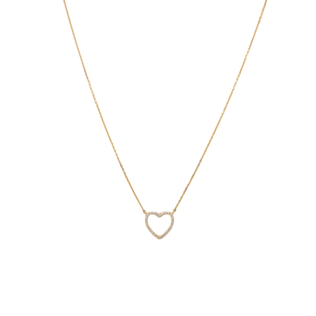 Diamond Heart Necklace