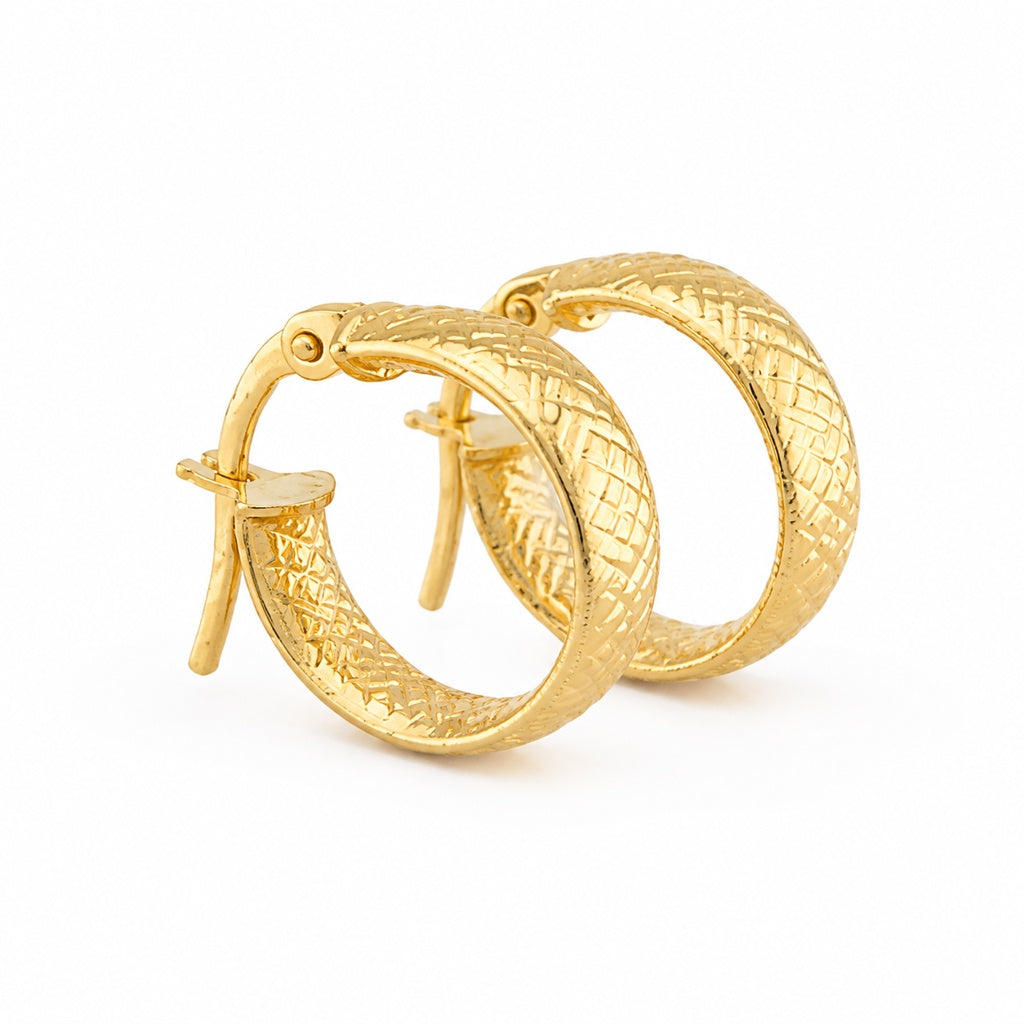 Fancy Hoops Earrings