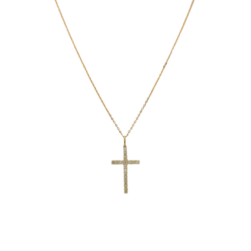 Diamond Cross Necklace
