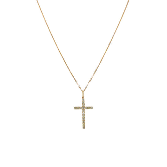 Diamond Cross Necklace